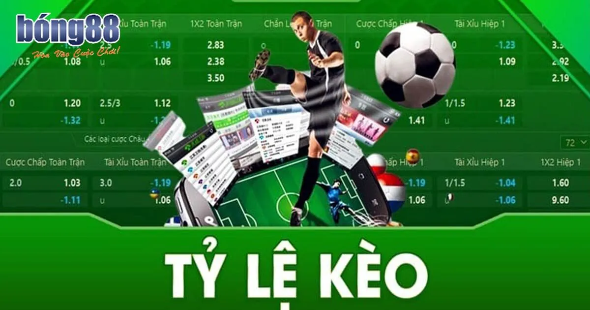 Giải thích khái niệm tỷ lệ kèo Tài Xỉu